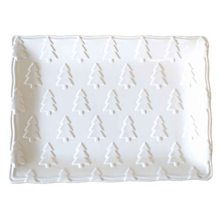 Balsam Lane Embossed Platter