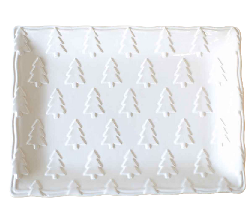 Balsam Lane Embossed Platter
