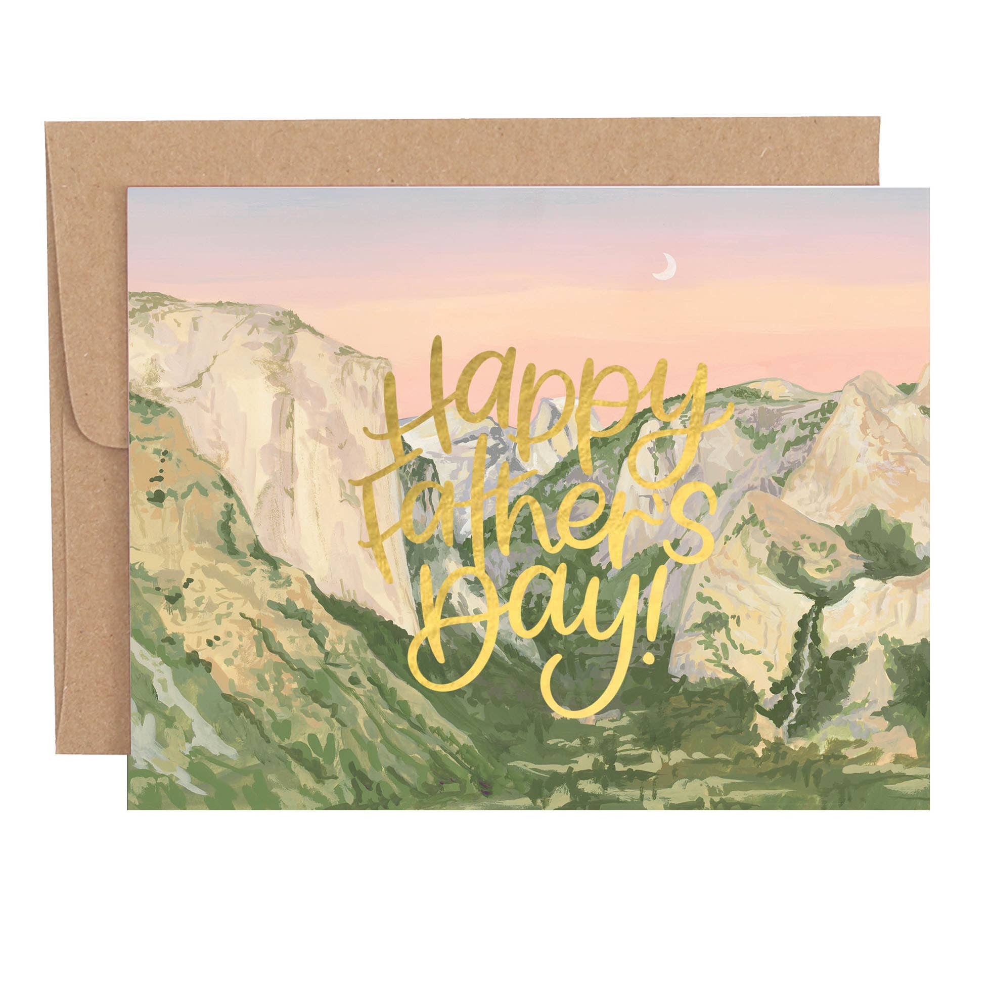 Mountains Father's Day Greeting Card