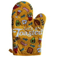 Let's Get Toasted Oven Mitt