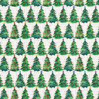 Christmas Trees Gift Wrap Roll