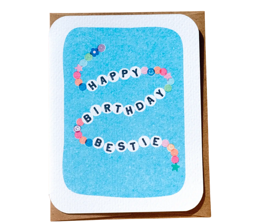 Happy Birthday Bestie Card
