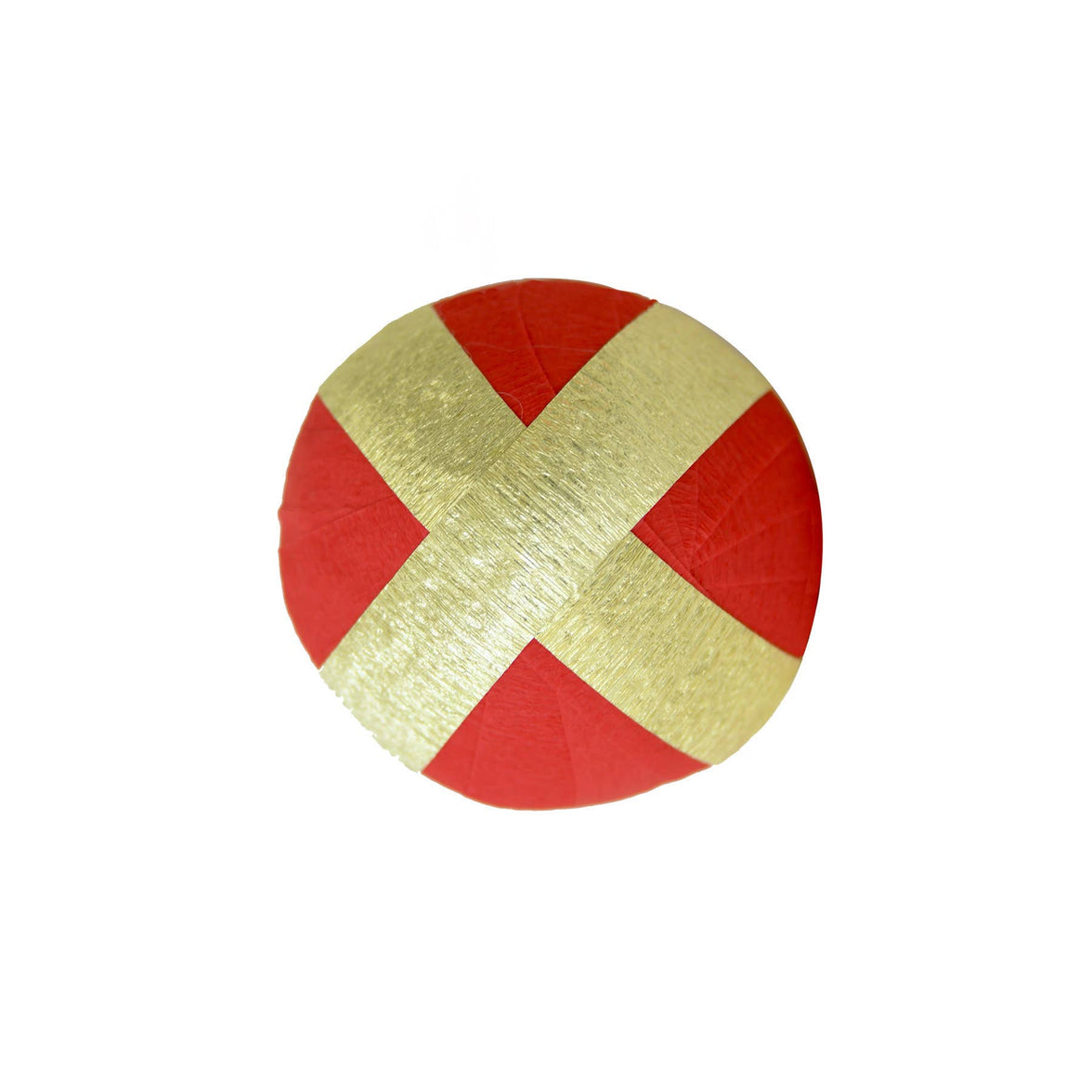 Mini Surprise Ball - Gold Metallic Stripes