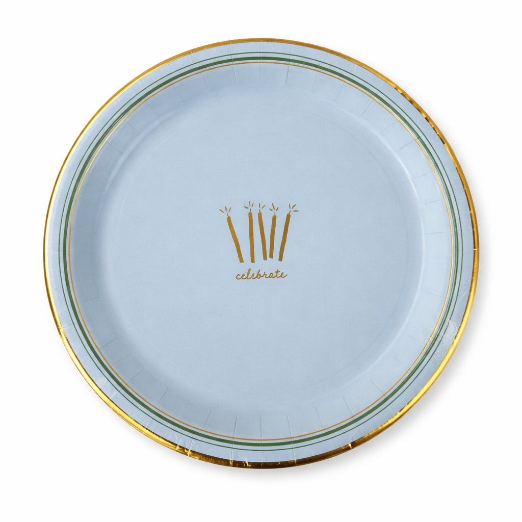 Celebrate Icon Paper Plates - 10CT