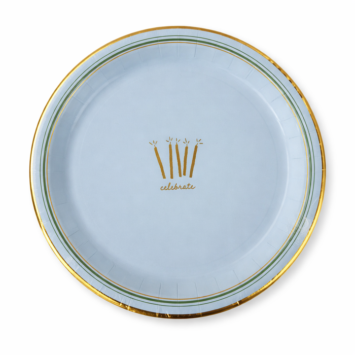 Celebrate Icon Paper Plates - 10CT
