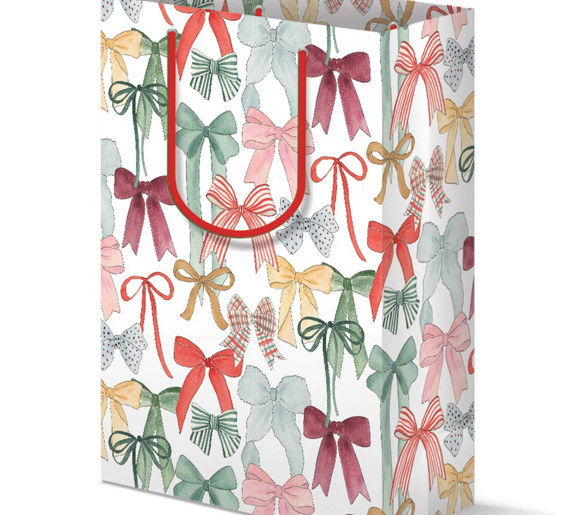 Christmas Bows Gift Bag