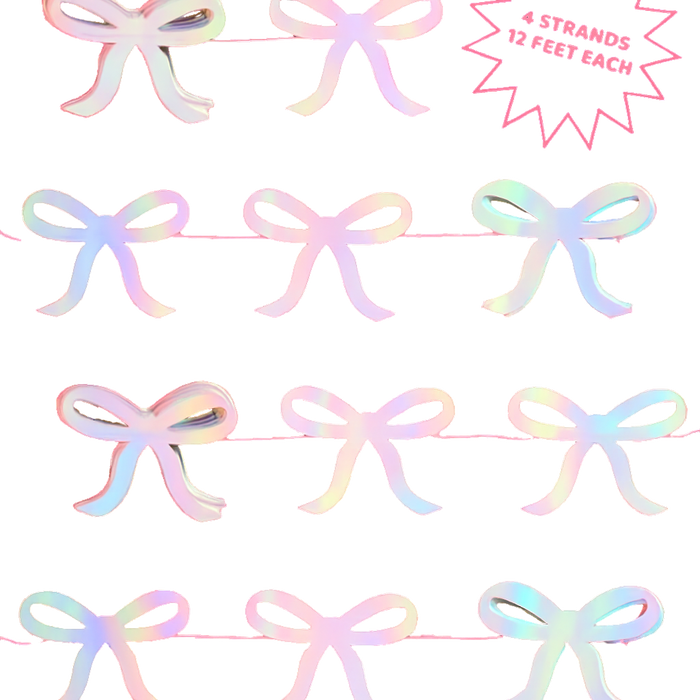 Bow Garland - 4 PCS
