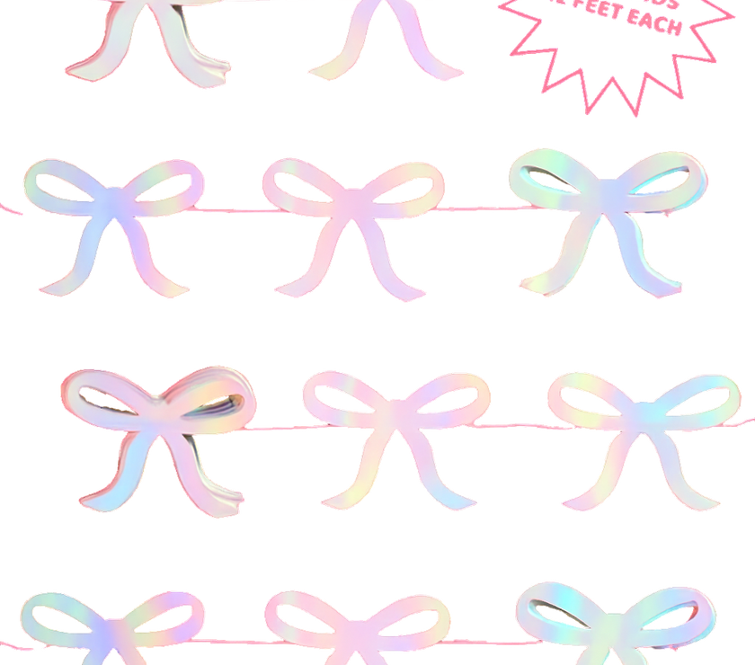 Bow Garland - 4 PCS
