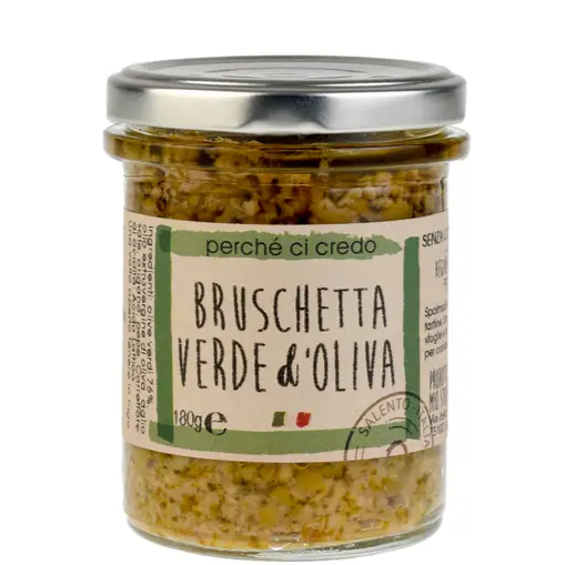 Green Olive Bruschetta By Perché Ci Credo