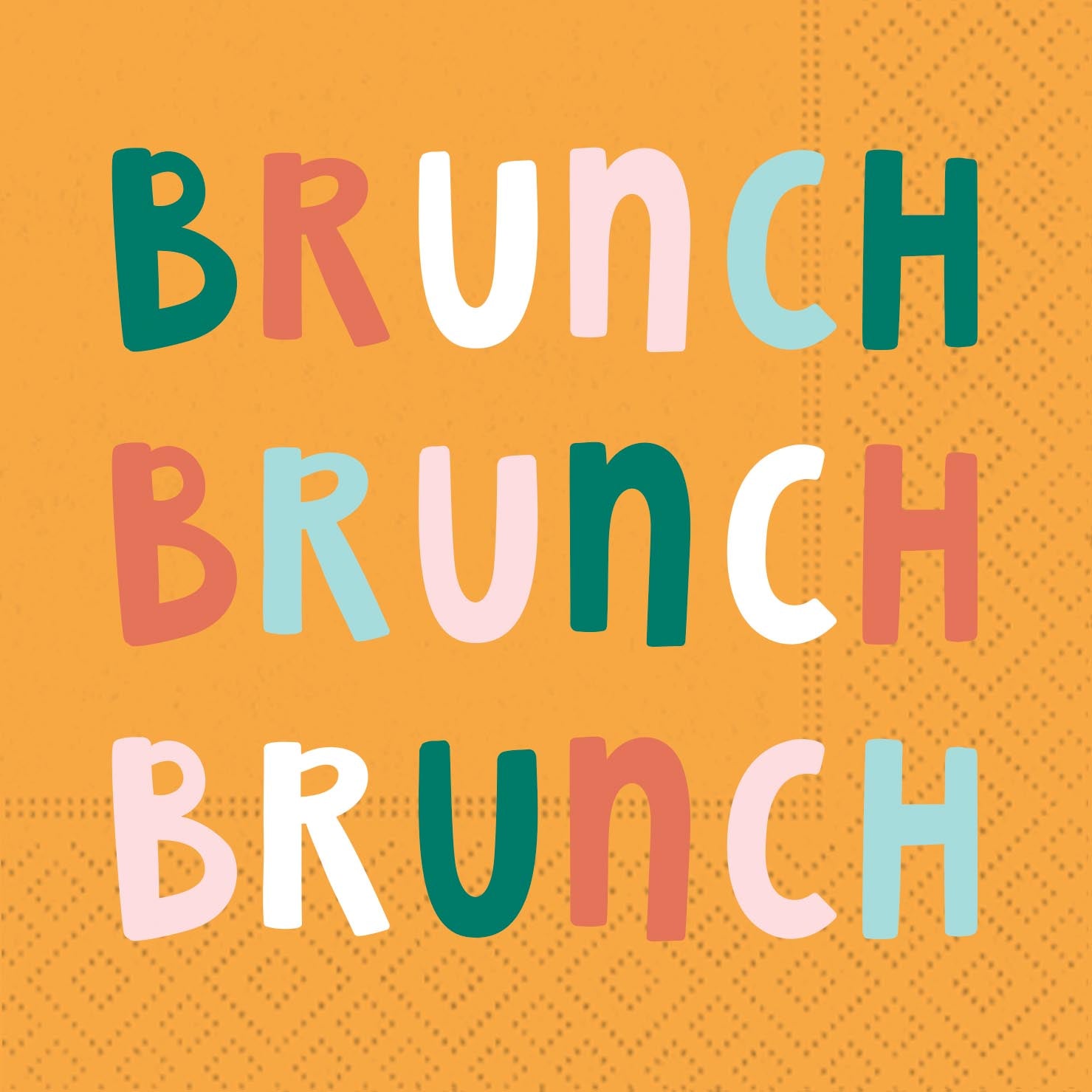 Brunch Cocktail Napkins 20CT
