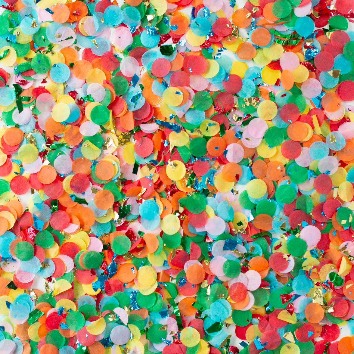 Back to School Artisan Confetti Tube