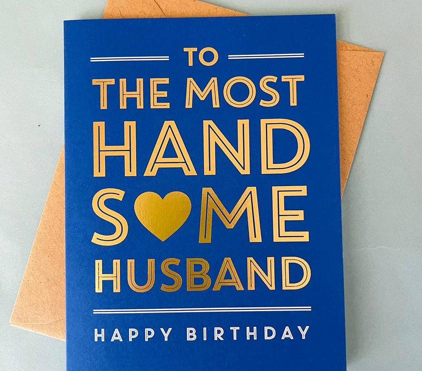 Handsome Husband Birthday