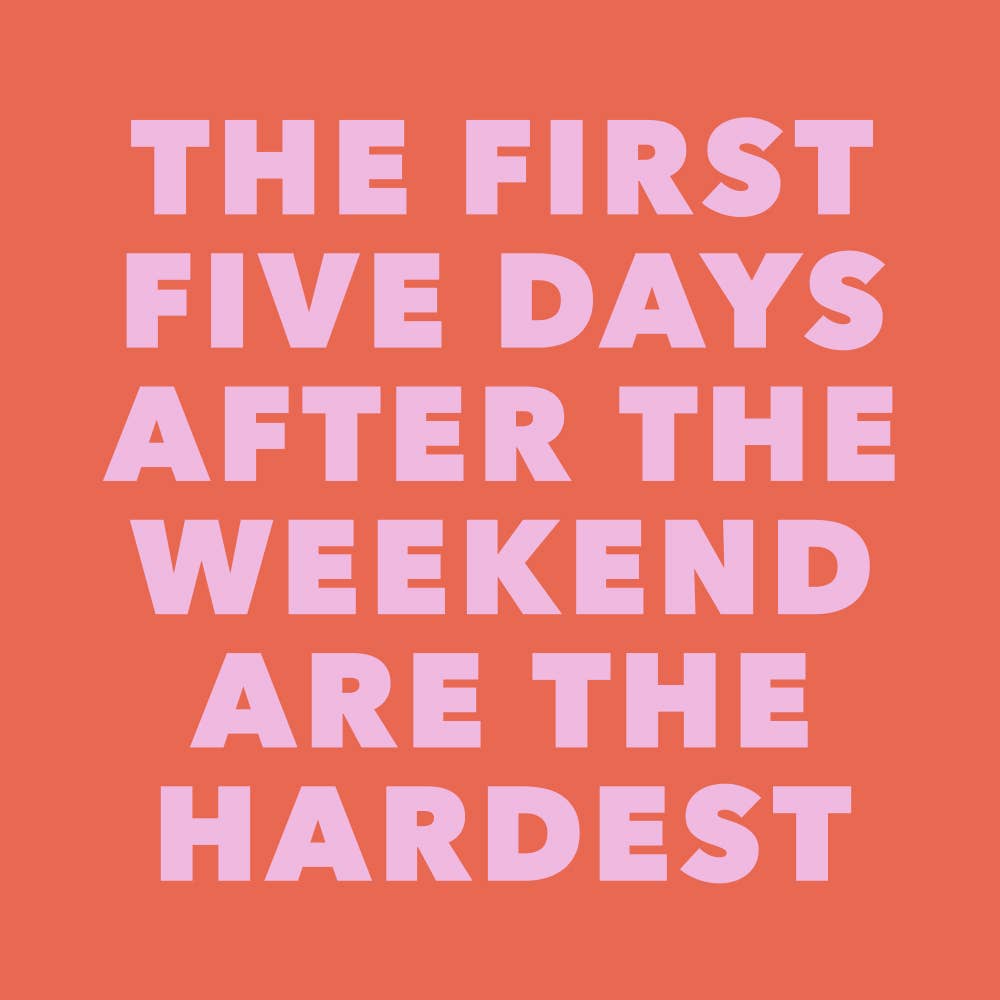 Festive Party Cocktail Funny Napkins | The First Five Days - 20CT