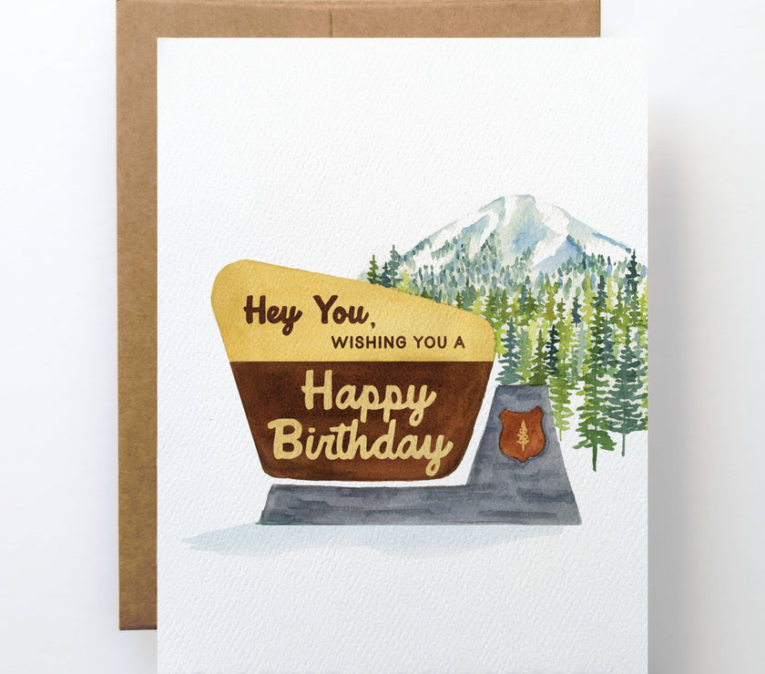 National Park Birthday Card