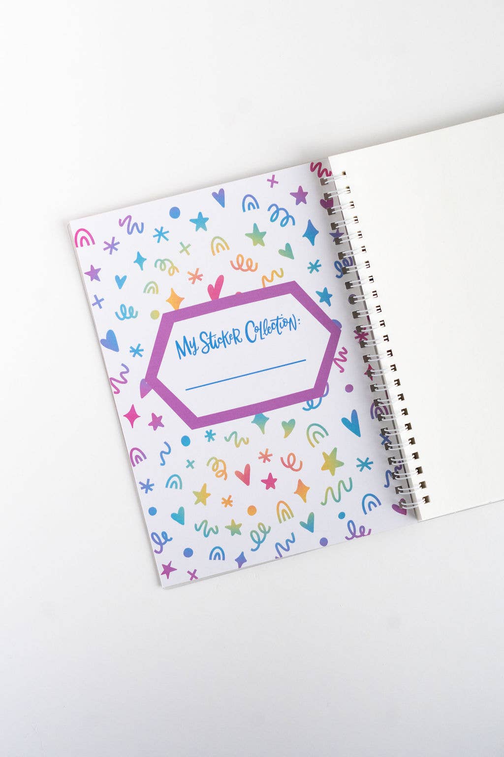 Sticker Party Album – Rainbow Reusable Sticker Book