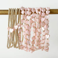 Pippa Sweet Pink Bracelets: Multiheart