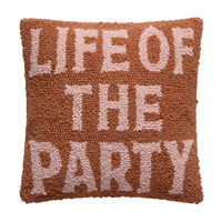 Life Of The Party Hook Pillow
