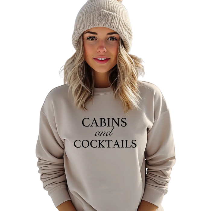 Cabins and Cocktails Sweatshirt