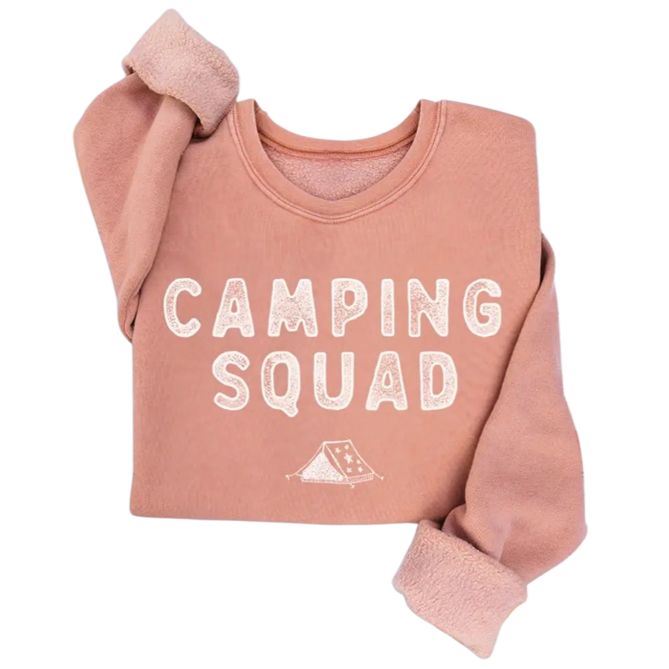 Camping Squad Mineral Sweatshirt