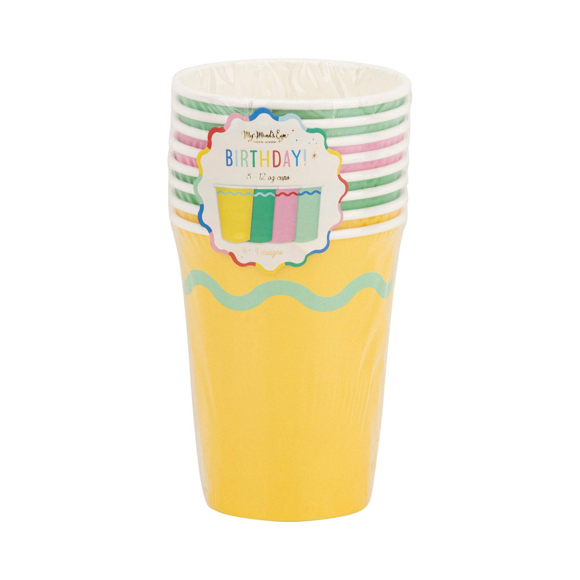 Assorted Party Cups - 8CT