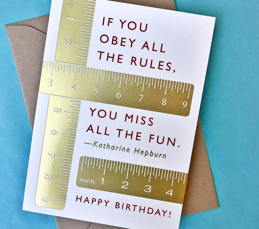 Rulebreaker Birthday