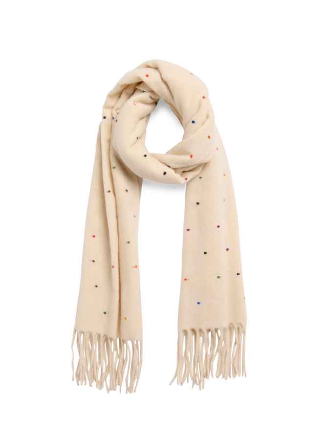 Jolie Ivory Scarf