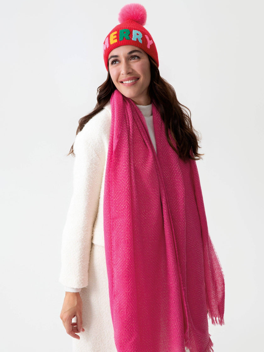 Belle Pink Scarf