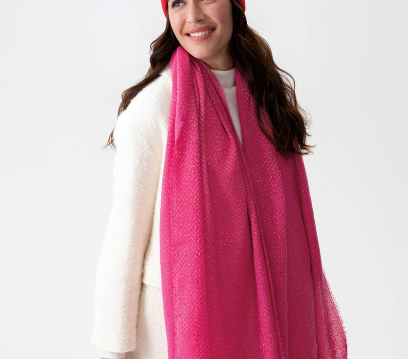 Belle Pink Scarf