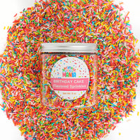Sprinklemania Birthday Cake Flavored Sprinkles - 7oz