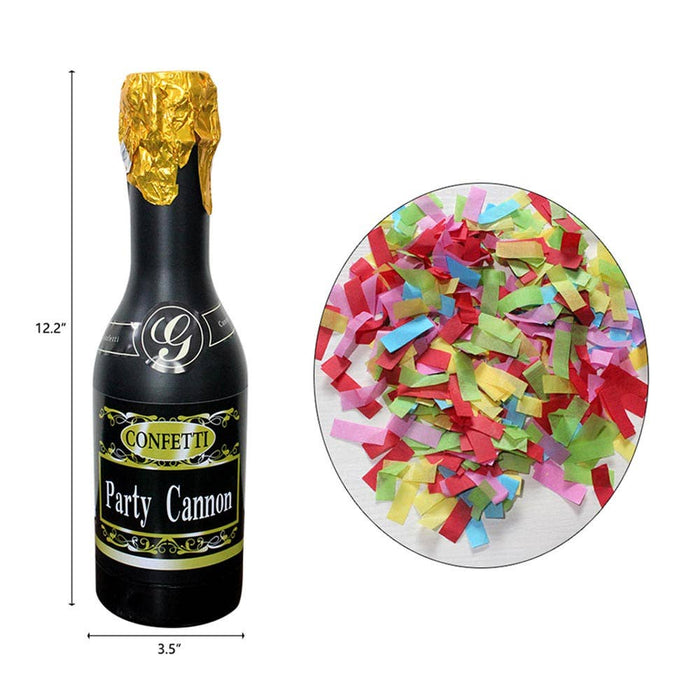 Bottle-Shaped Confetti Party Cannon