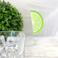 Lime Garnish Cocktail Picks