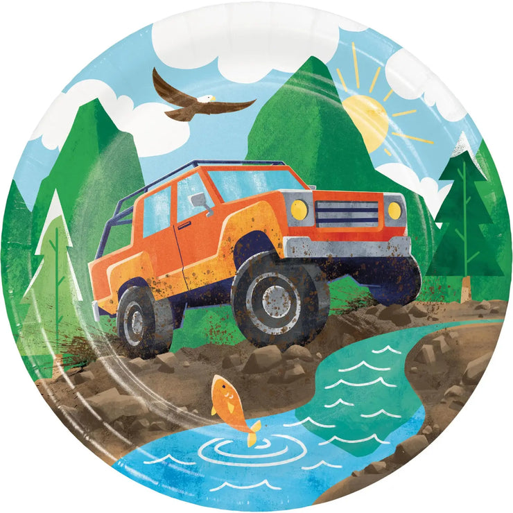 Outdoor Adventure Dinner Plates 8CT