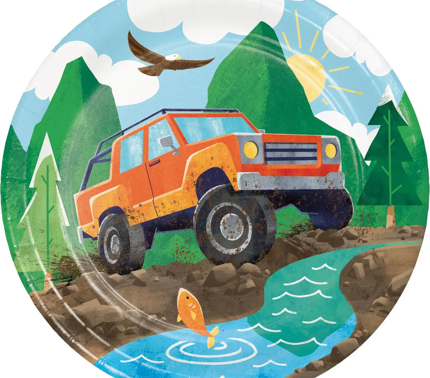 Outdoor Adventure Dinner Plates 8CT