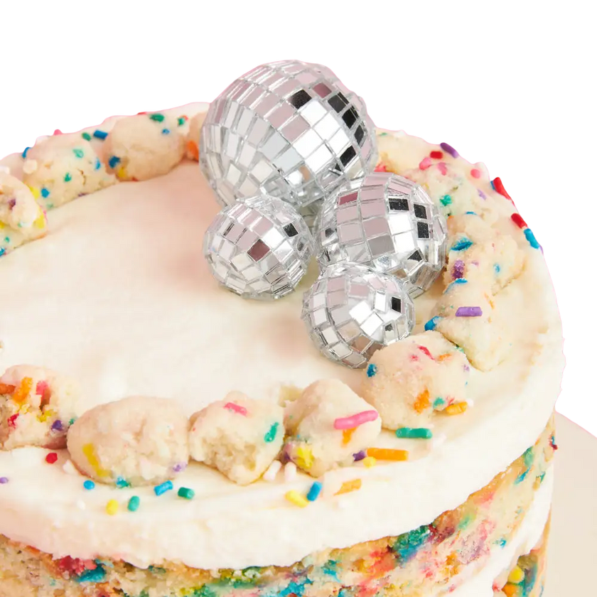 Disco Ball Cake Toppers