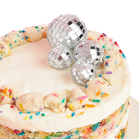 Disco Ball Cake Toppers