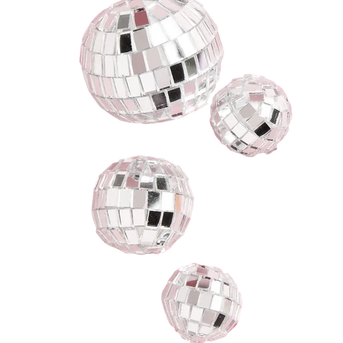 Disco Ball Cake Toppers