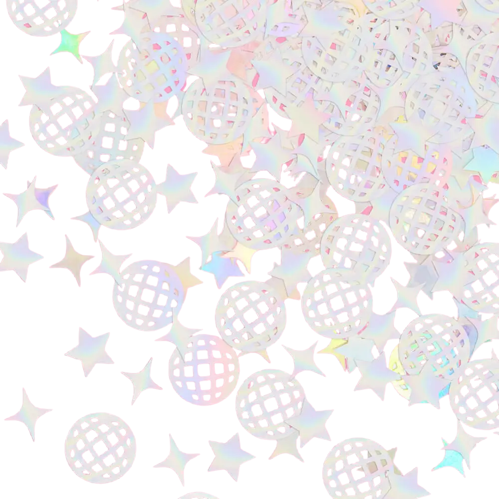 Disco Confetti - 200 PC Iridescent Foil Confetti