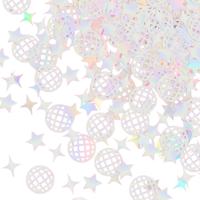 Disco Confetti - 200 PC Iridescent Foil Confetti