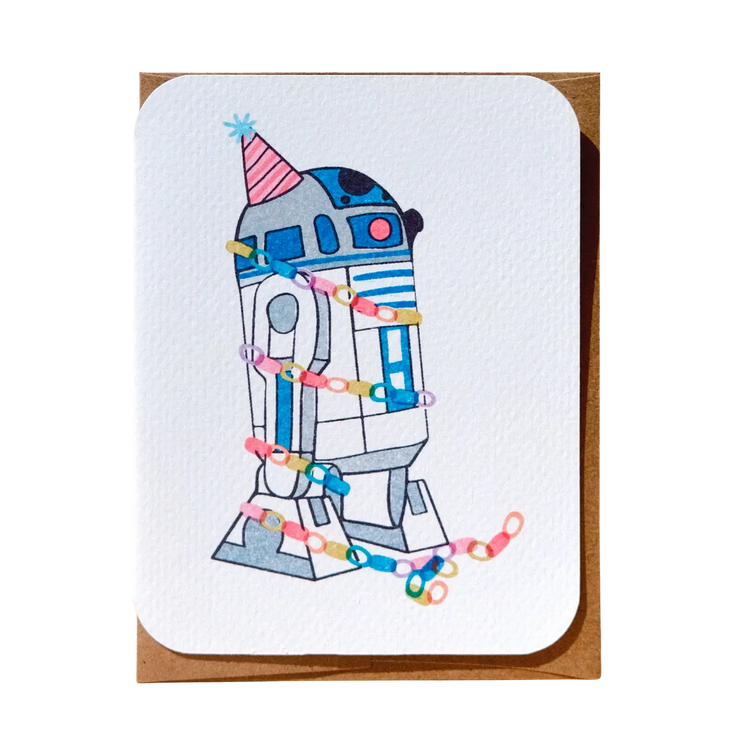 Droid Birthday Card
