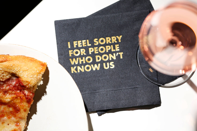 Don't Know Us Cocktail Napkins -20CT