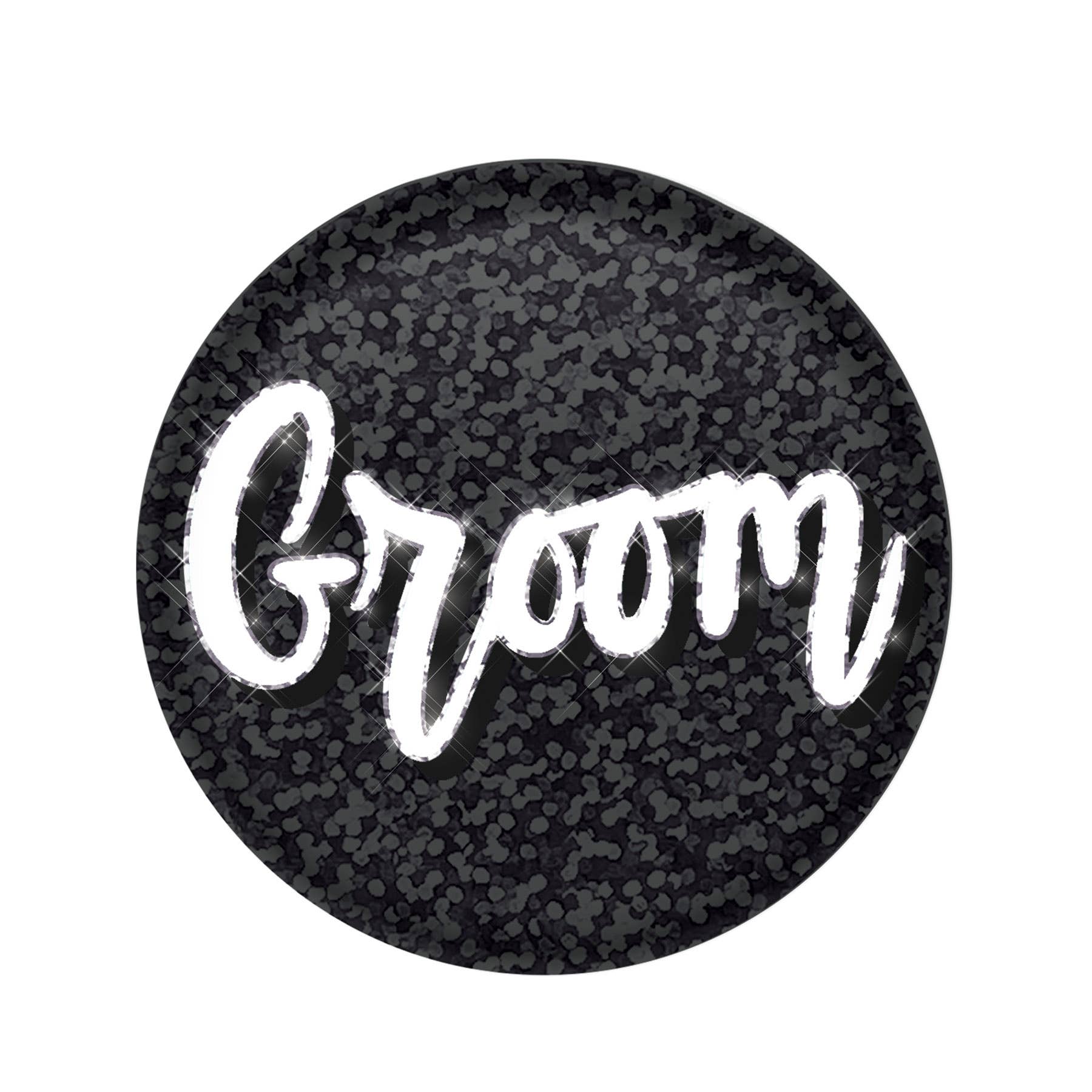 Groom Button