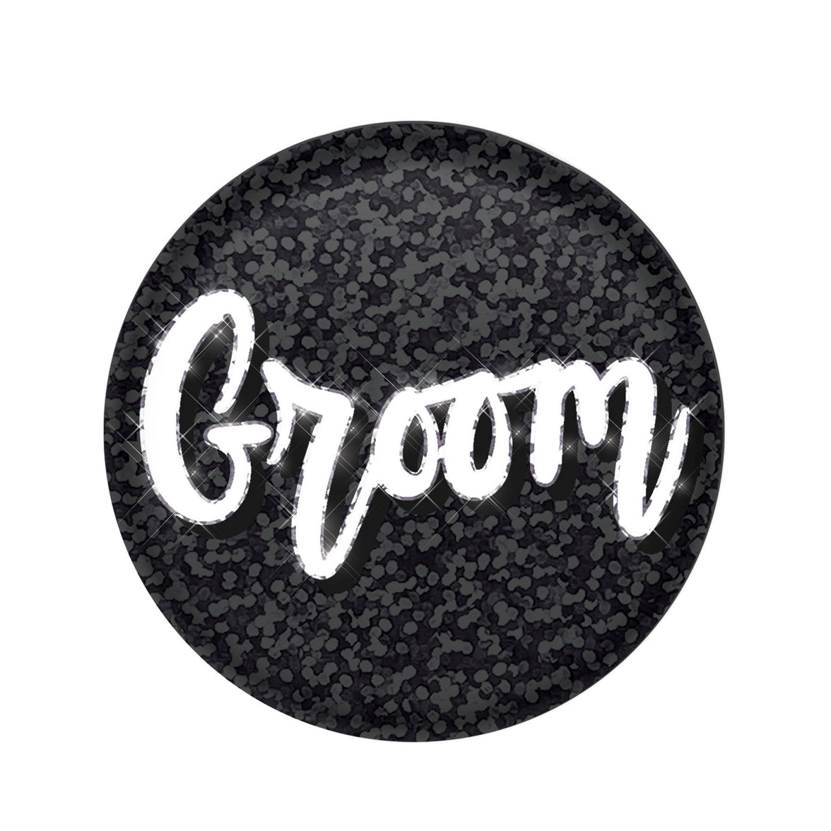 Groom Button