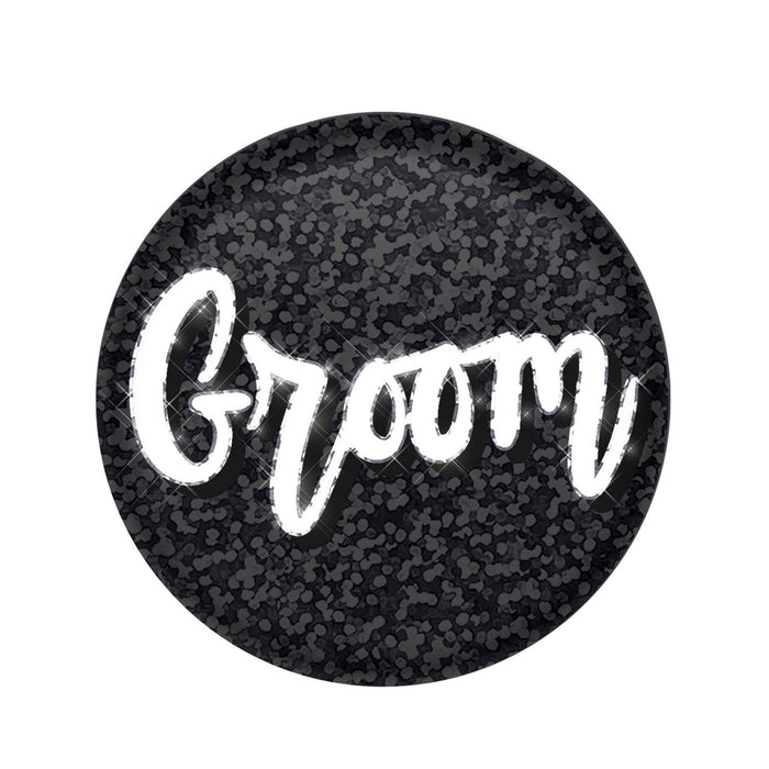Groom Button