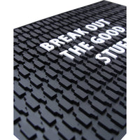 Break Out The Good Stuff Bar Mat