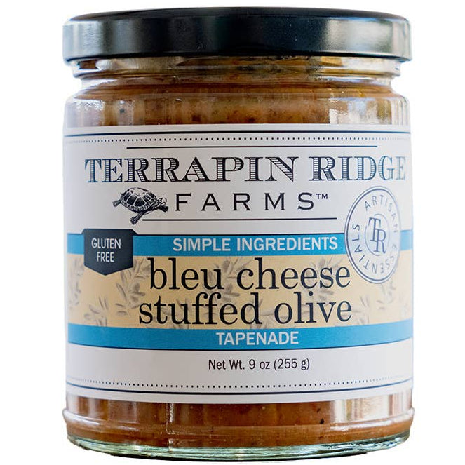 Bleu Cheese Stuffed Olive Tapenade