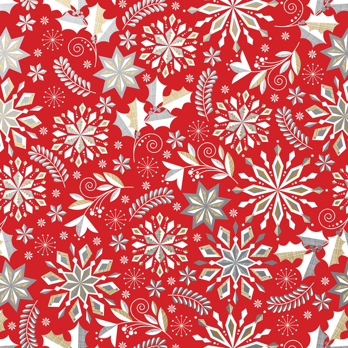 Merriment Red Gift Wrap Roll