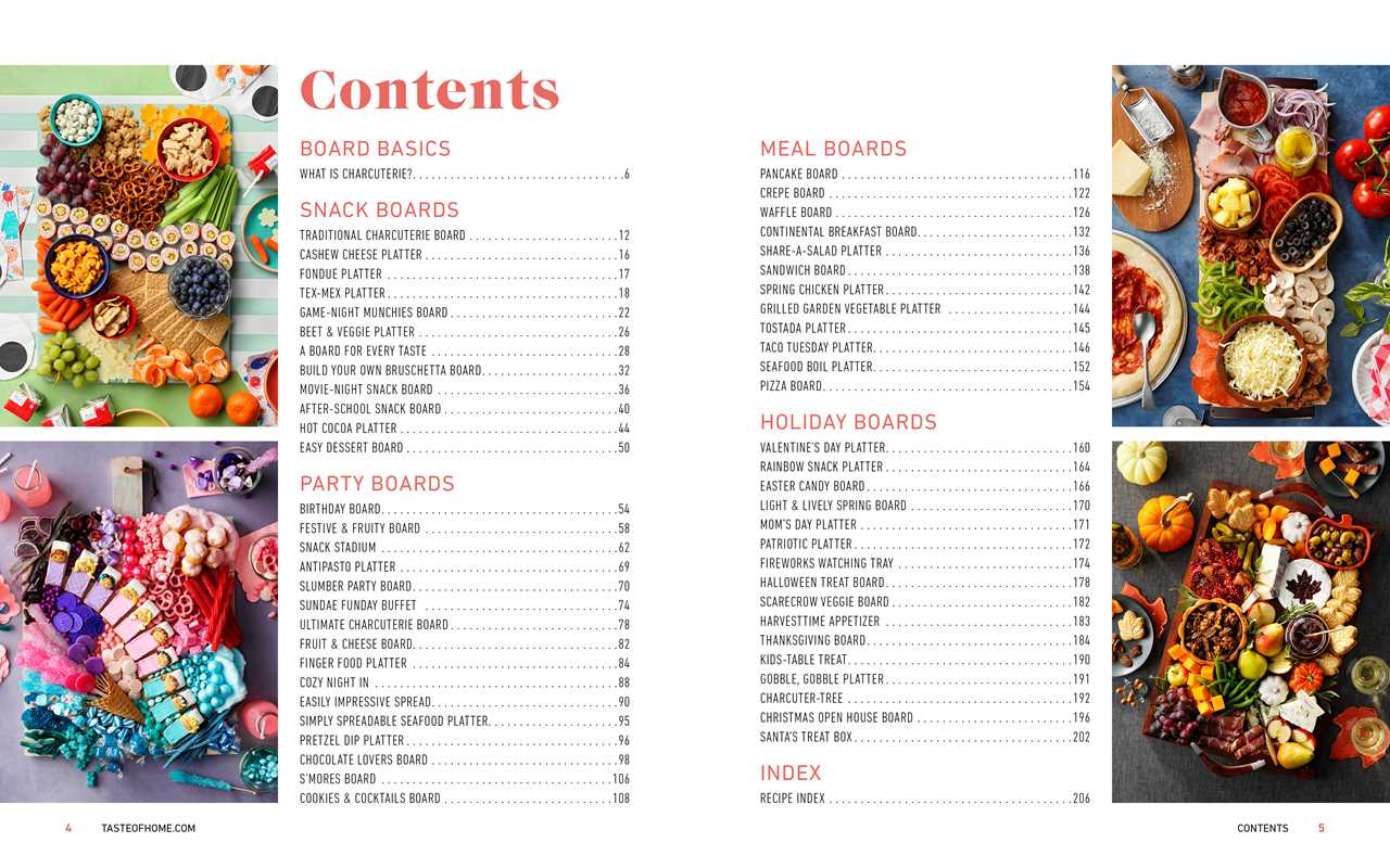 Taste of Home Boards, Platters & More Hardcover Book