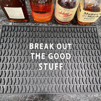 Break Out The Good Stuff Bar Mat