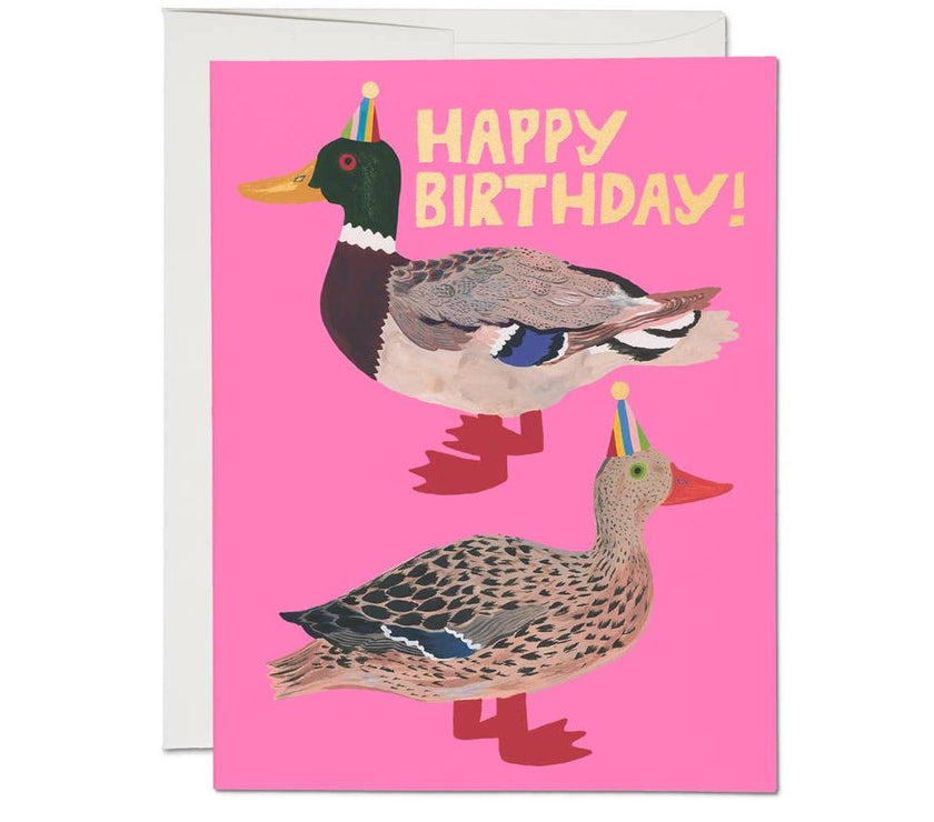 Quacky Birthday Greeting Card