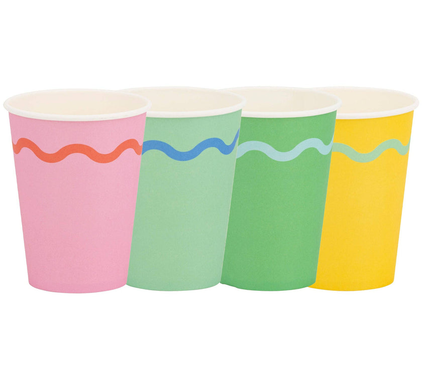 Assorted Party Cups - 8CT